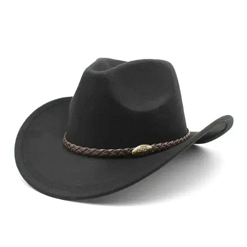 Classic Wide Brim Cowboy Hat