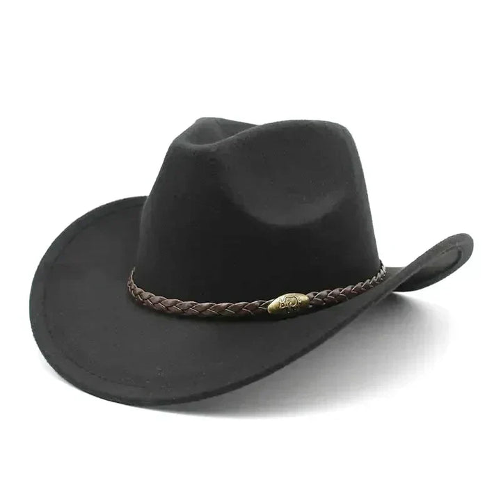 Classic Wide Brim Cowboy Hat