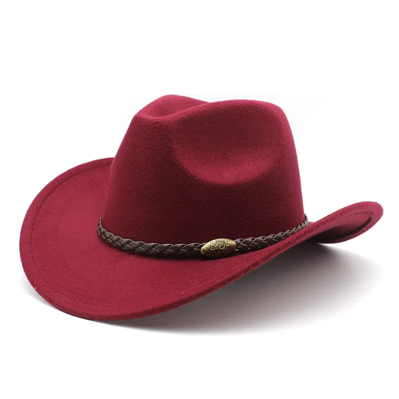 Classic Wide Brim Cowboy Hat