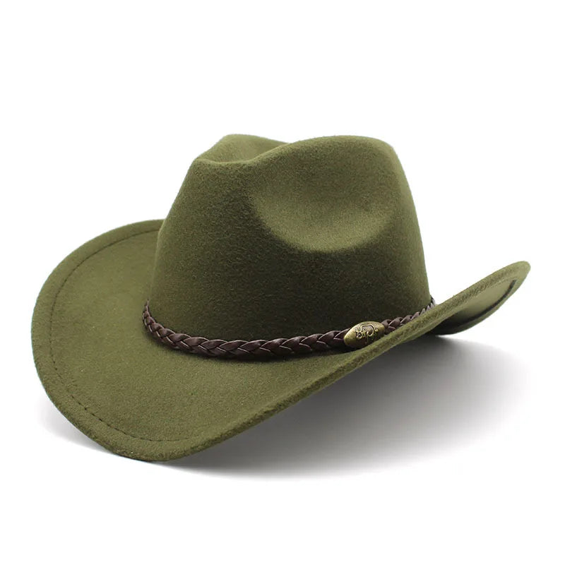 Classic Wide Brim Cowboy Hat