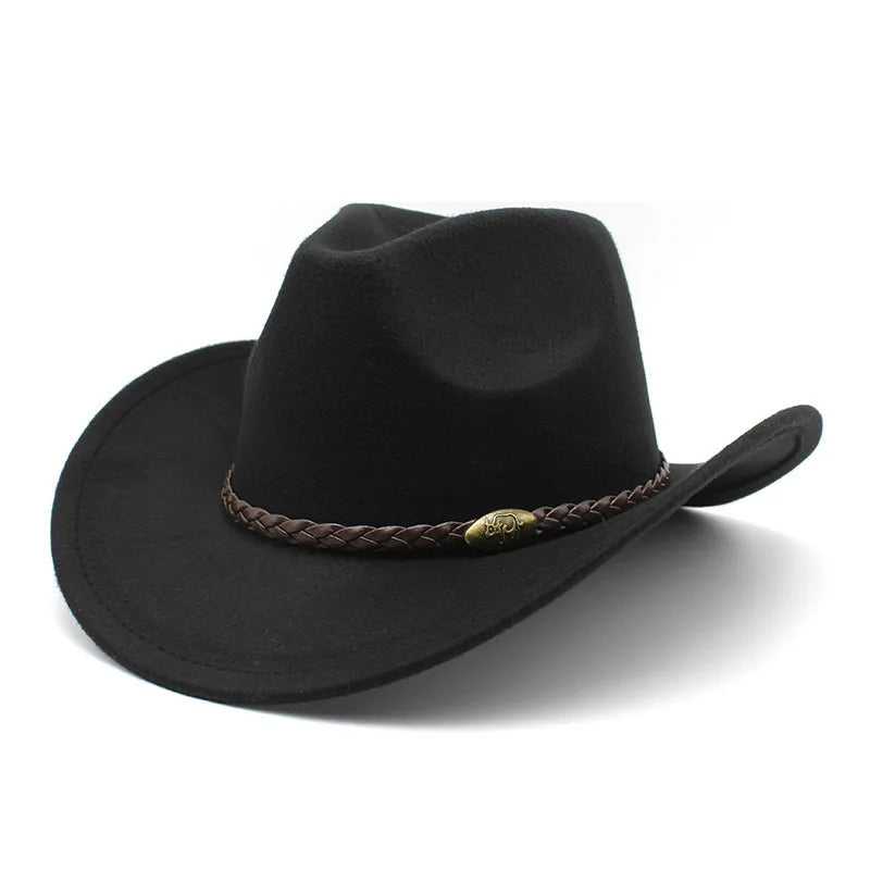 Classic Wide Brim Cowboy Hat