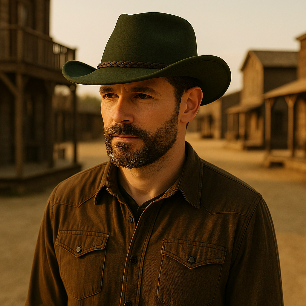 Classic Wide Brim Cowboy Hat