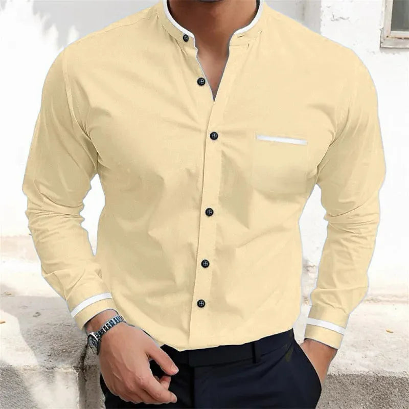 Men's Long Sleeve Dress Shirt