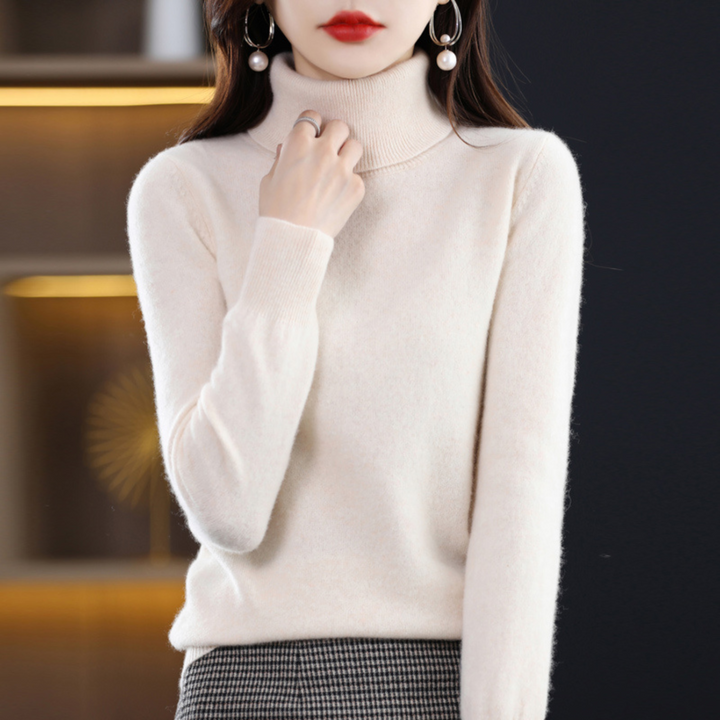 Women's Long Sleeve Turtleneck Sweater