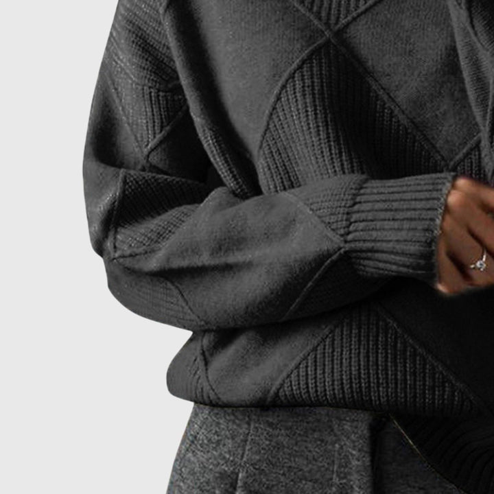 Women's Chunky Knit Turtleneck Sweater