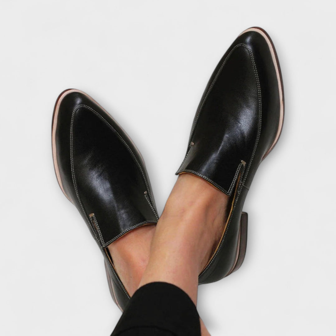 Women's Orthopedic Almond Toe Slip-On Loafers