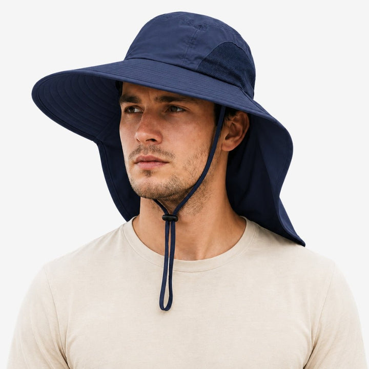 Men's Wide-Brim Sun Hiking Hat