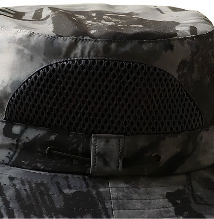 Men's Camo-Print Wide-Brim Hiking Hat