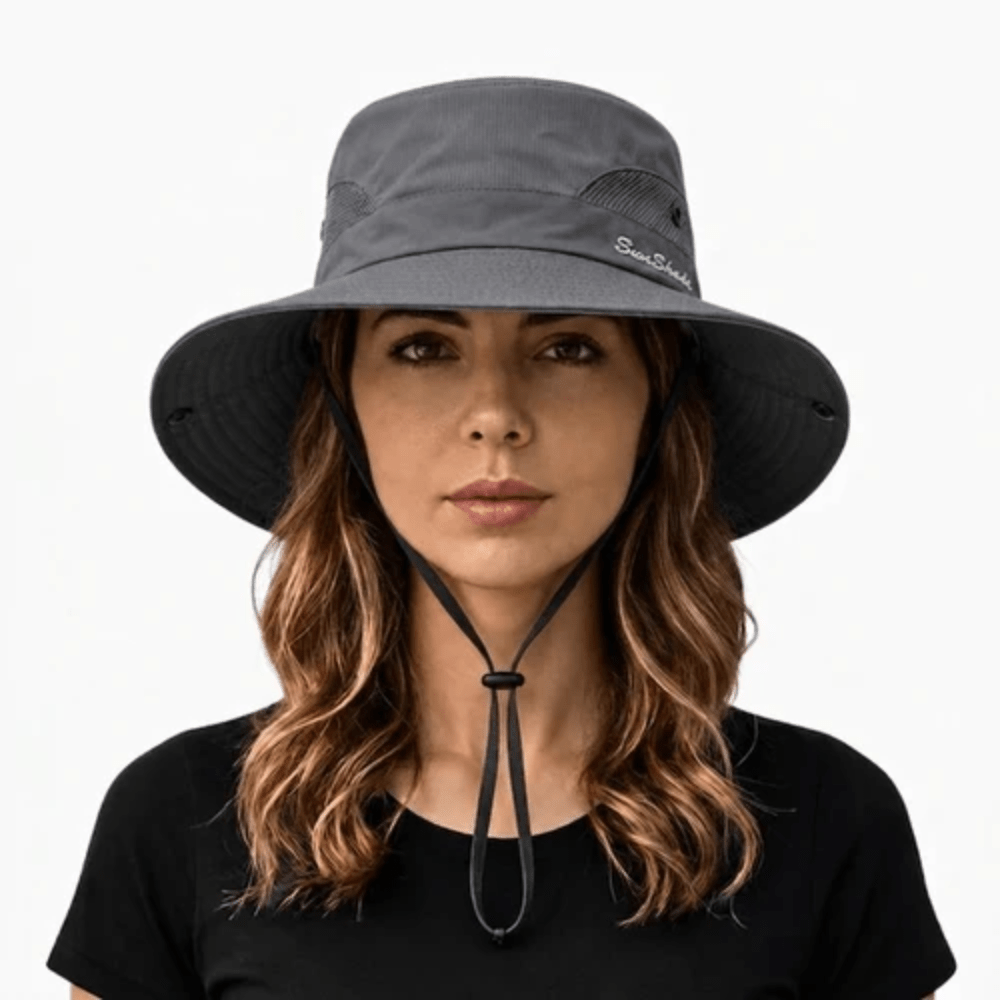 Colorblock Hiking Bucket Hat