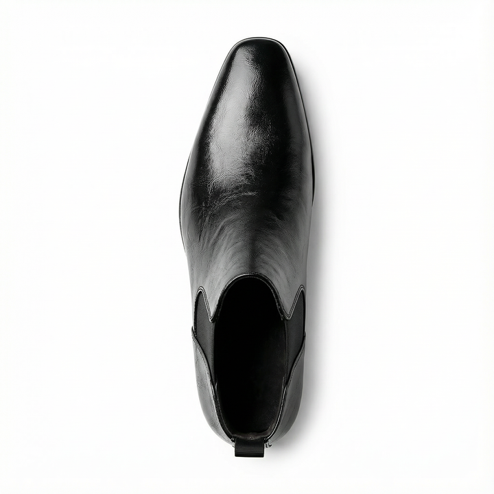 Men's Leather Chelsea Boots Classic Slip On