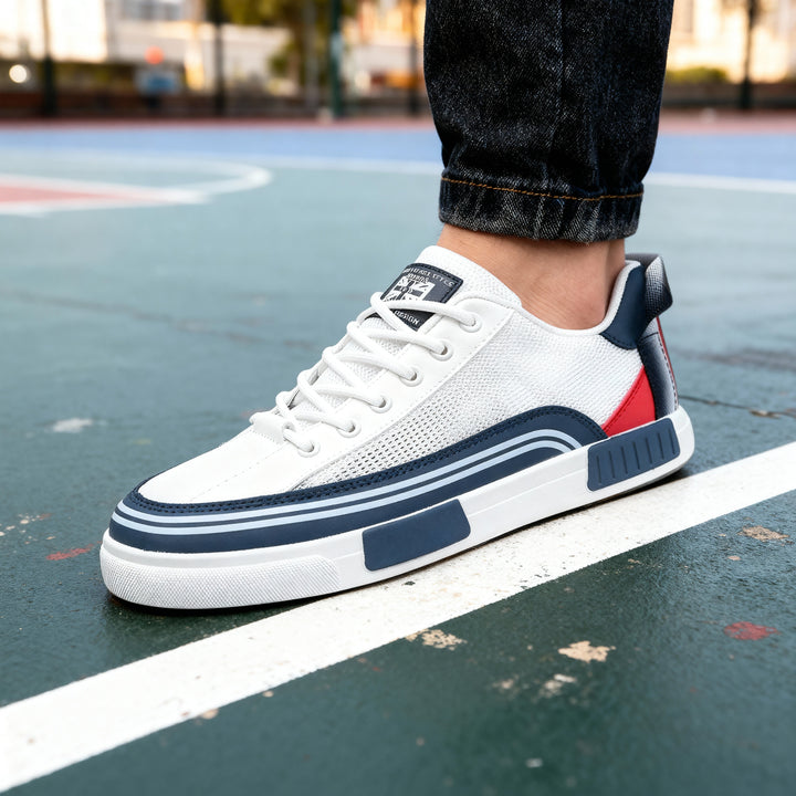 Men's Mesh Tennis Shoes Lightweight Court Sneakers