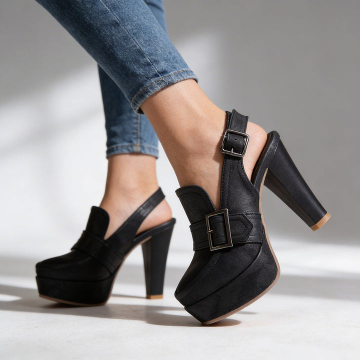 Women's Platform Slingback Loafer