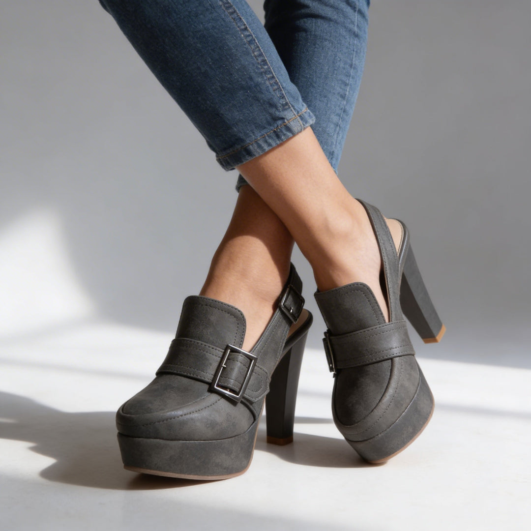 Women's Platform Slingback Loafer