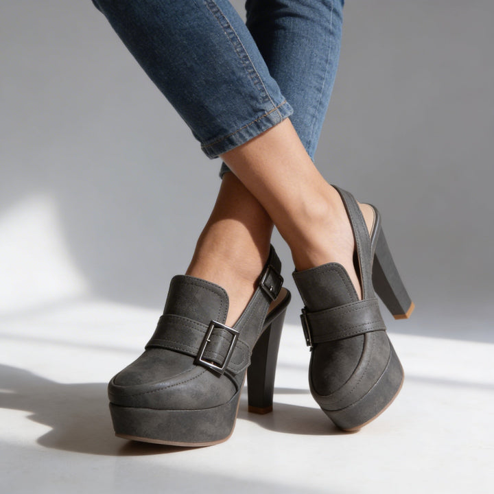 Women's Platform Slingback Loafer