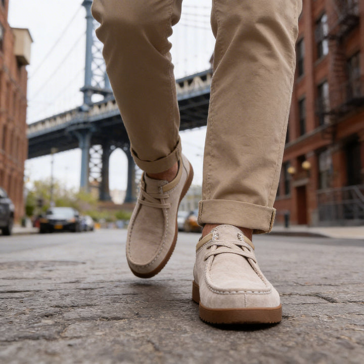 Men's Lace Up Suede Shoes