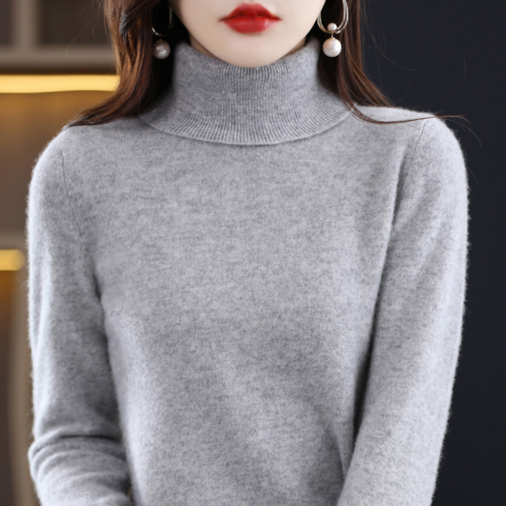 Women's Long Sleeve Turtleneck Sweater