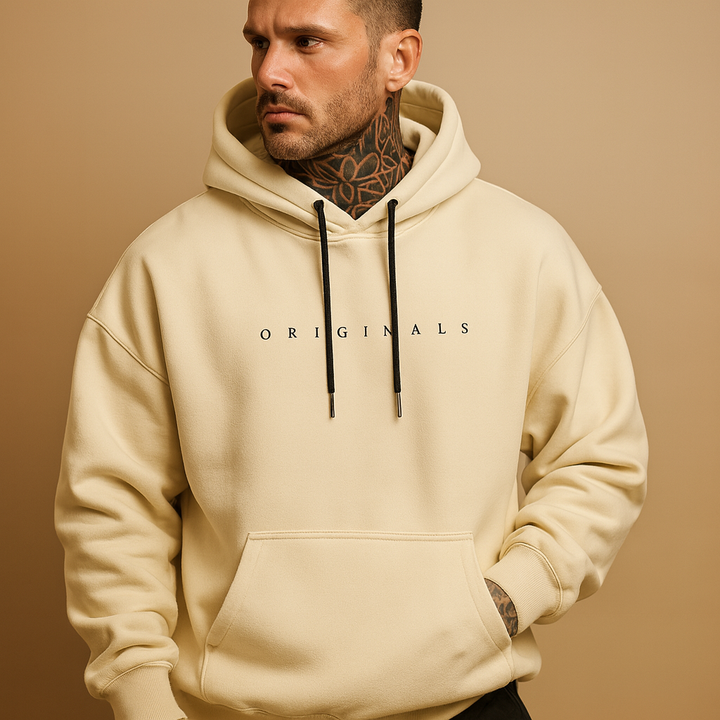 Oversized Pullover Hoodie for Men