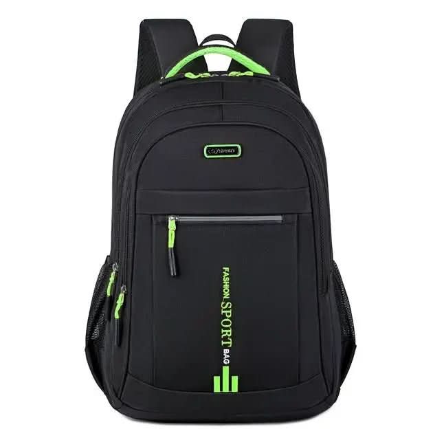 Unisex Travel Backpack with Front Zip Pocket