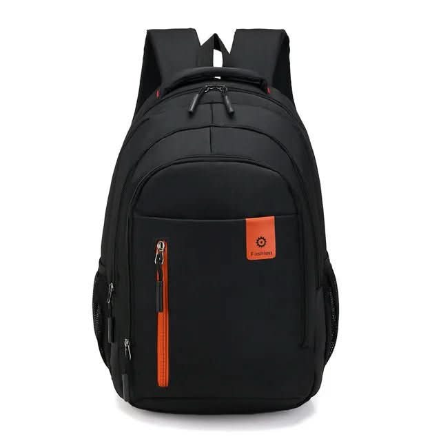 Unisex Travel Backpack with Front Zip Pocket