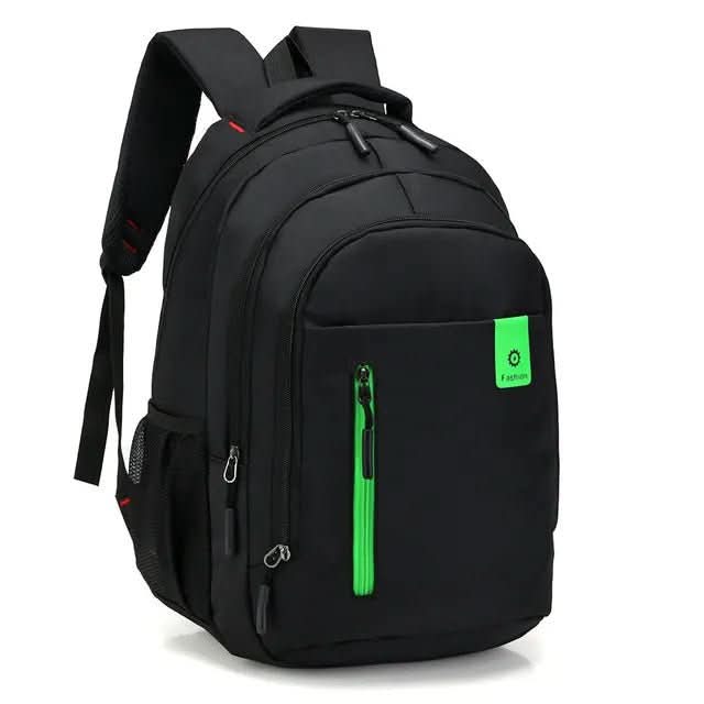 Unisex Travel Backpack with Front Zip Pocket