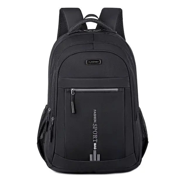 Unisex Travel Backpack with Front Zip Pocket