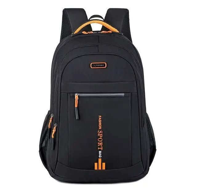 Unisex Travel Backpack with Front Zip Pocket