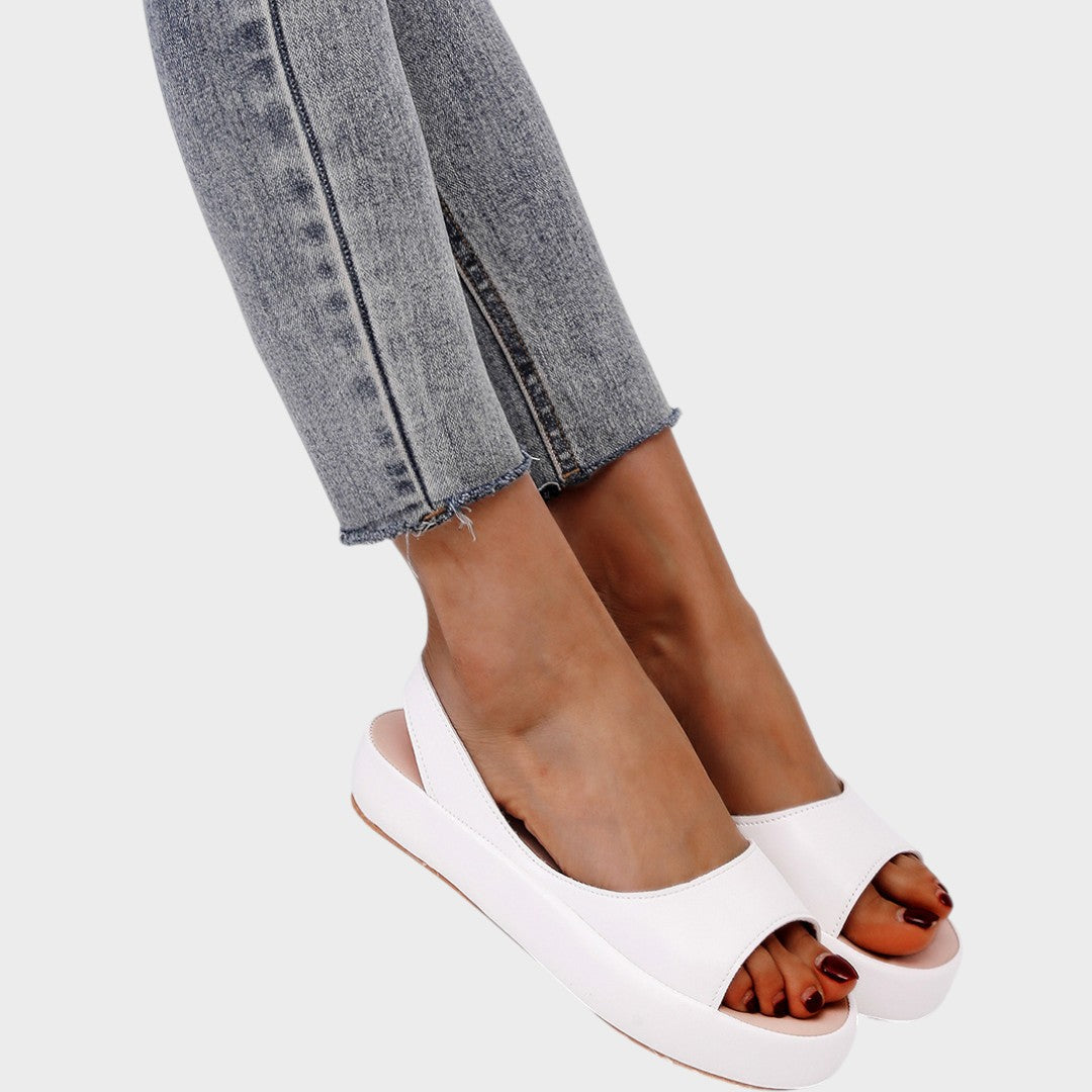 Lightweight Platform Slingback Sandals