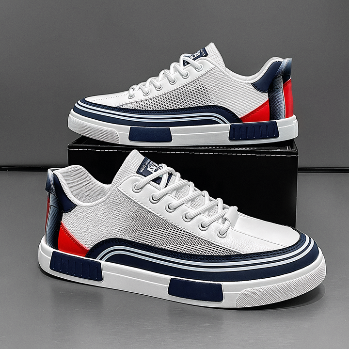 Men's Mesh Tennis Shoes Lightweight Court Sneakers