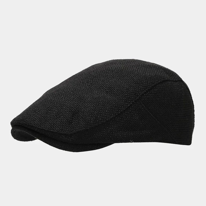 Classic Linen Flat Cap