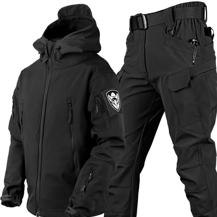 Men's Tactical Softshell Jacket and Cargo Pants Set