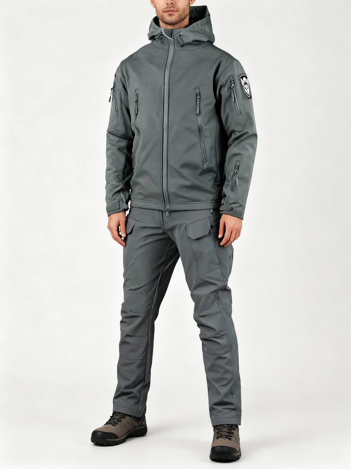 Men's Tactical Softshell Jacket and Cargo Pants Set