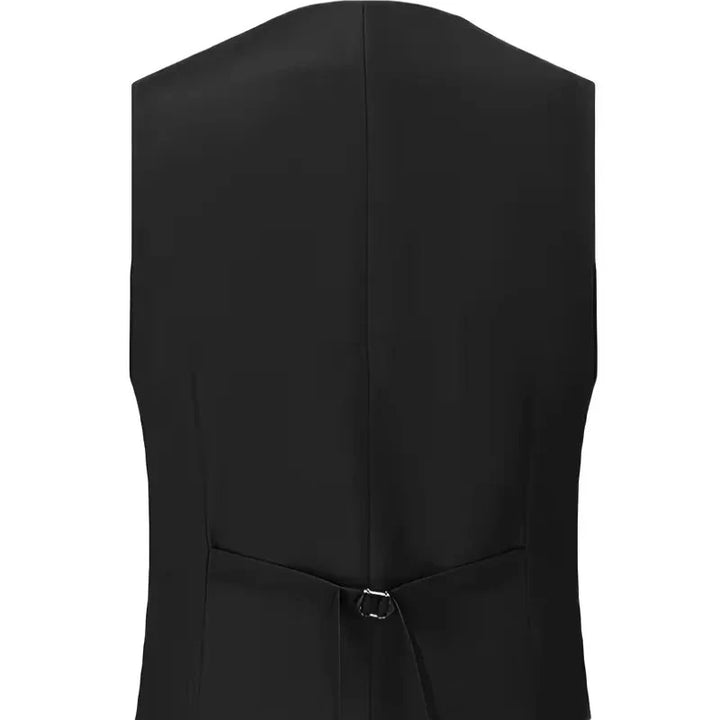 Men's Slim Fit Three Piece Suit with Double Breasted Waistcoat