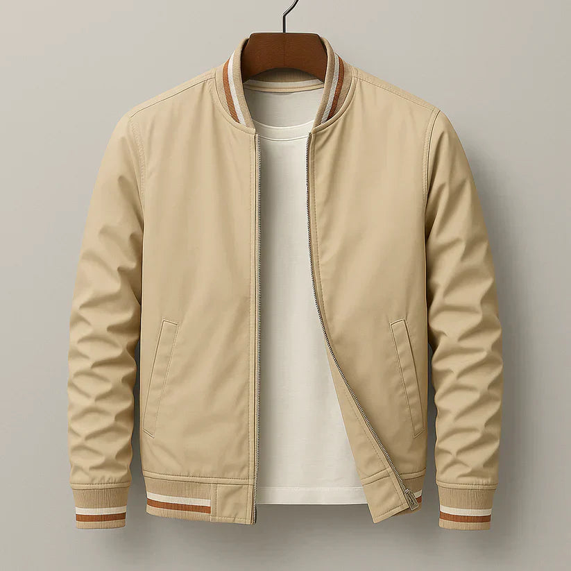 Men's Zip Up Bomber Jacket