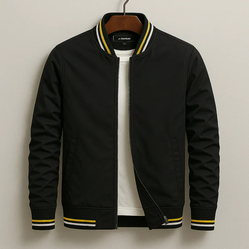 Men's Zip Up Bomber Jacket