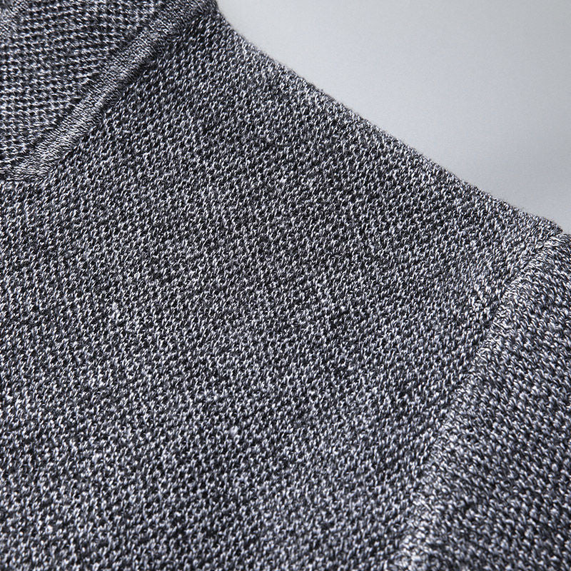 Men's Textured Knit Cardigan