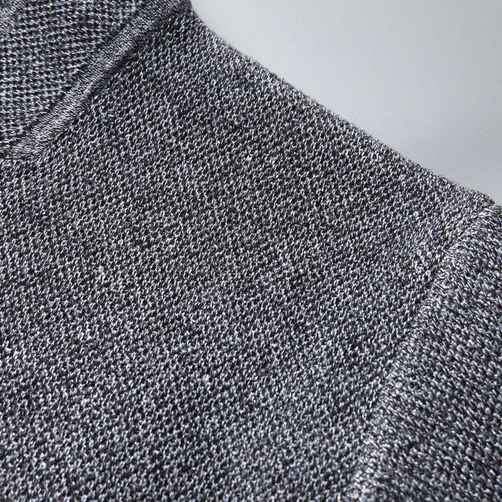 Men's Textured Knit Cardigan
