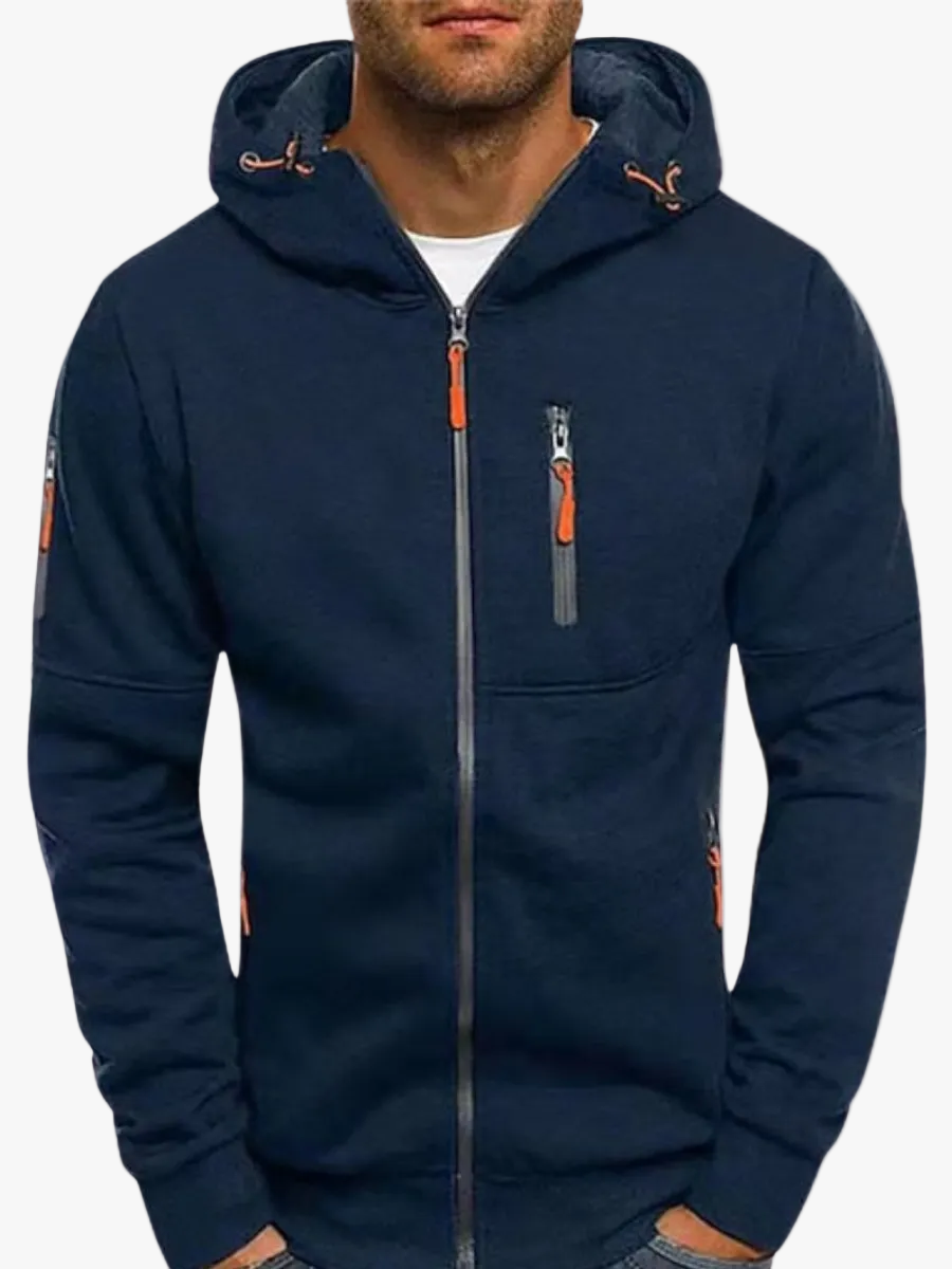 Men's Zip Up Hoodie Jacket