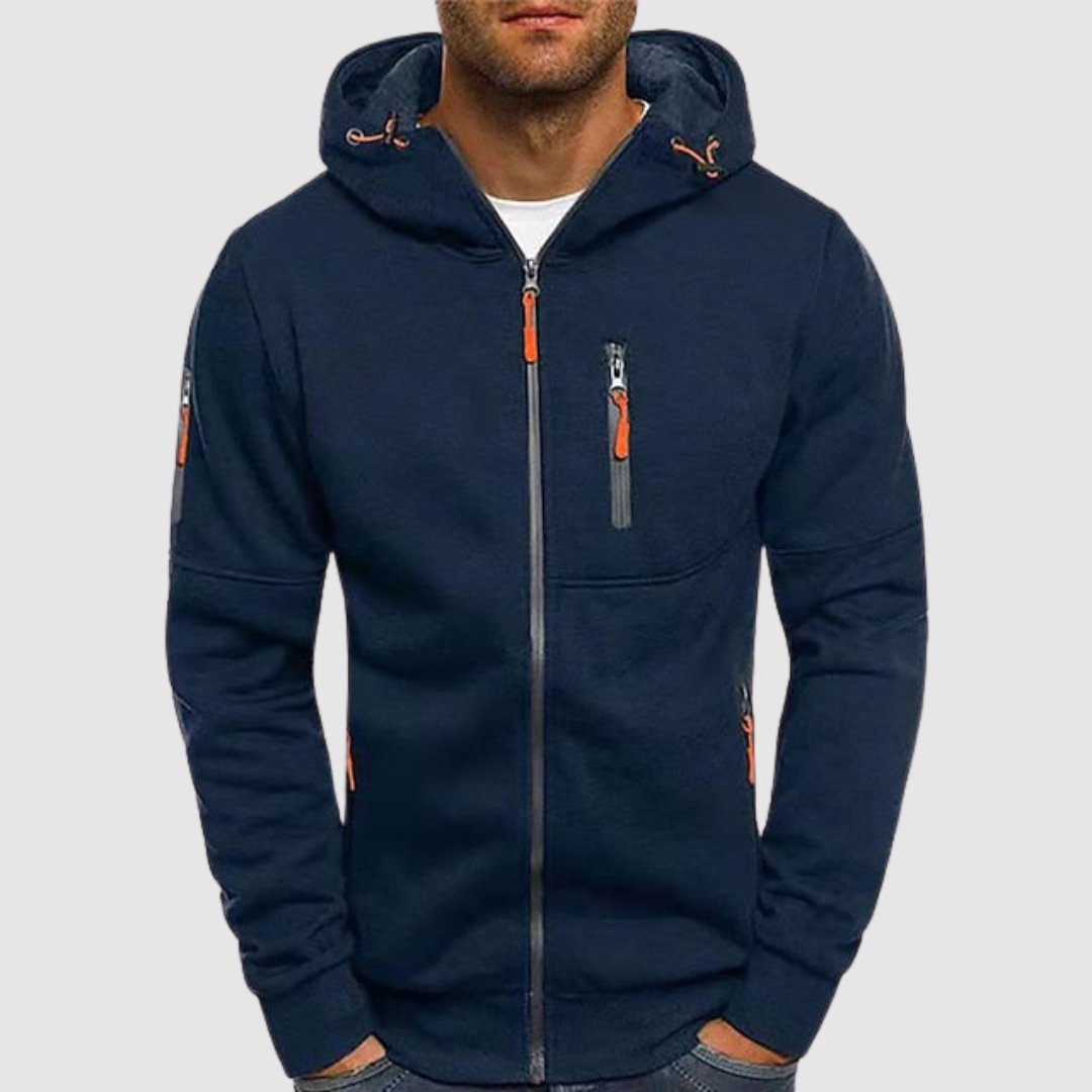 Men's Zip Up Hoodie Jacket