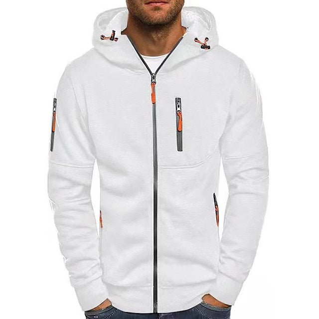 Men's Zip Up Hoodie Jacket