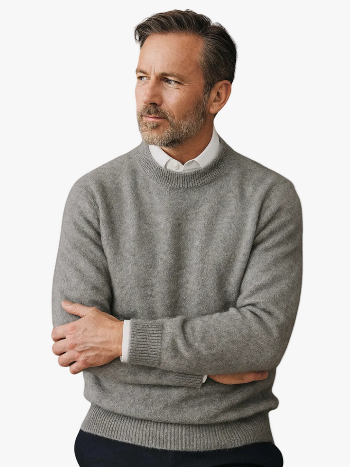 Men's Crew Neck Knit Sweater