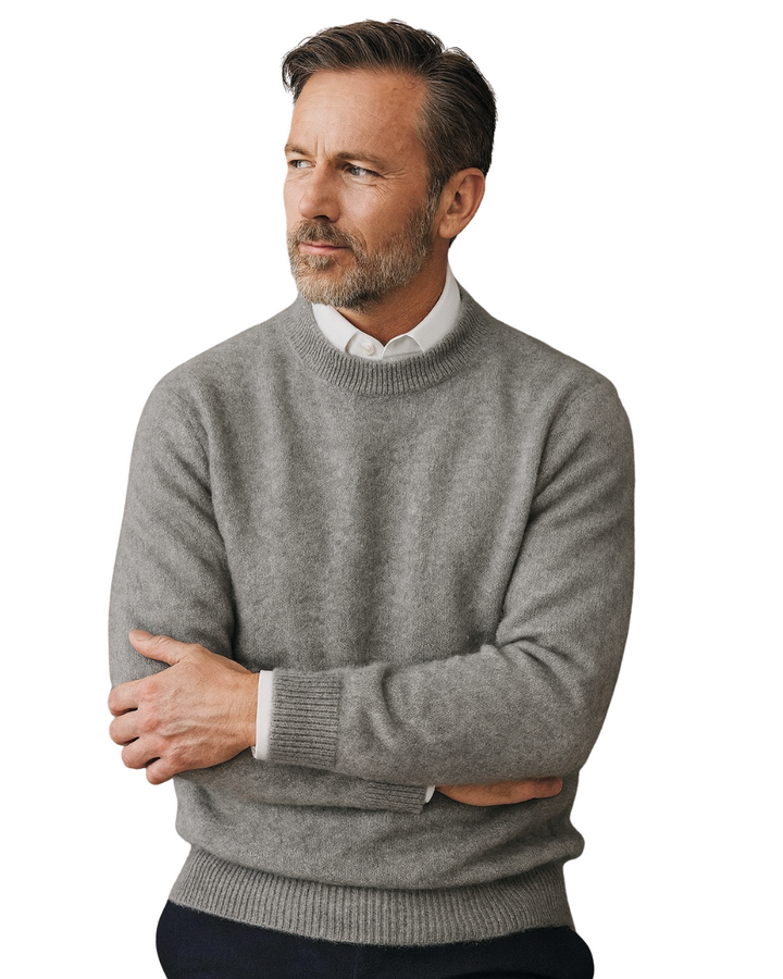 Men's Crew Neck Knit Sweater