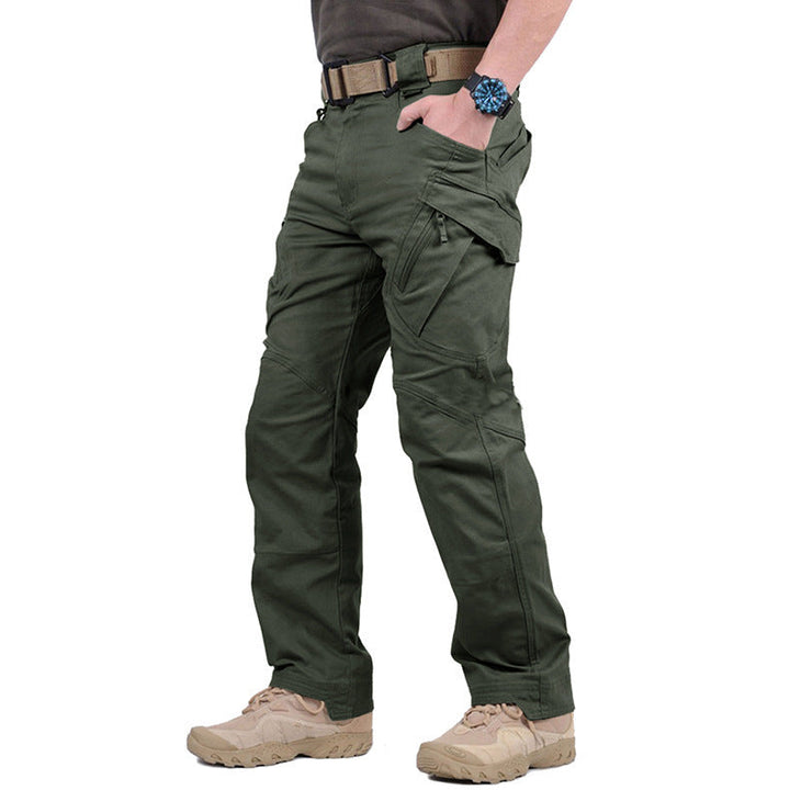 Men's Tactical Cargo Pants with Multi-Pocket Design