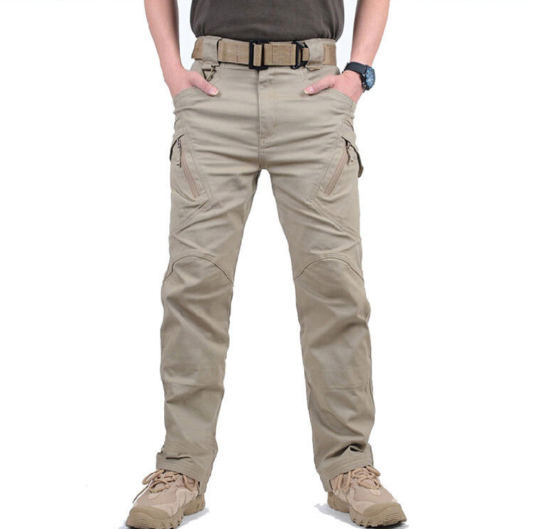 Men's Tactical Cargo Pants with Multi-Pocket Design