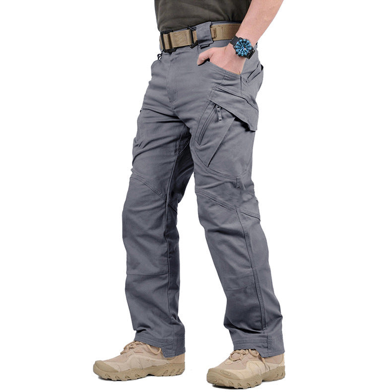 Men's Tactical Cargo Pants with Multi-Pocket Design