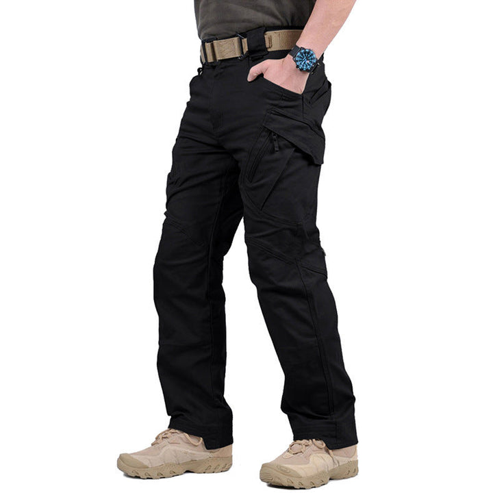 Men's Tactical Cargo Pants with Multi-Pocket Design