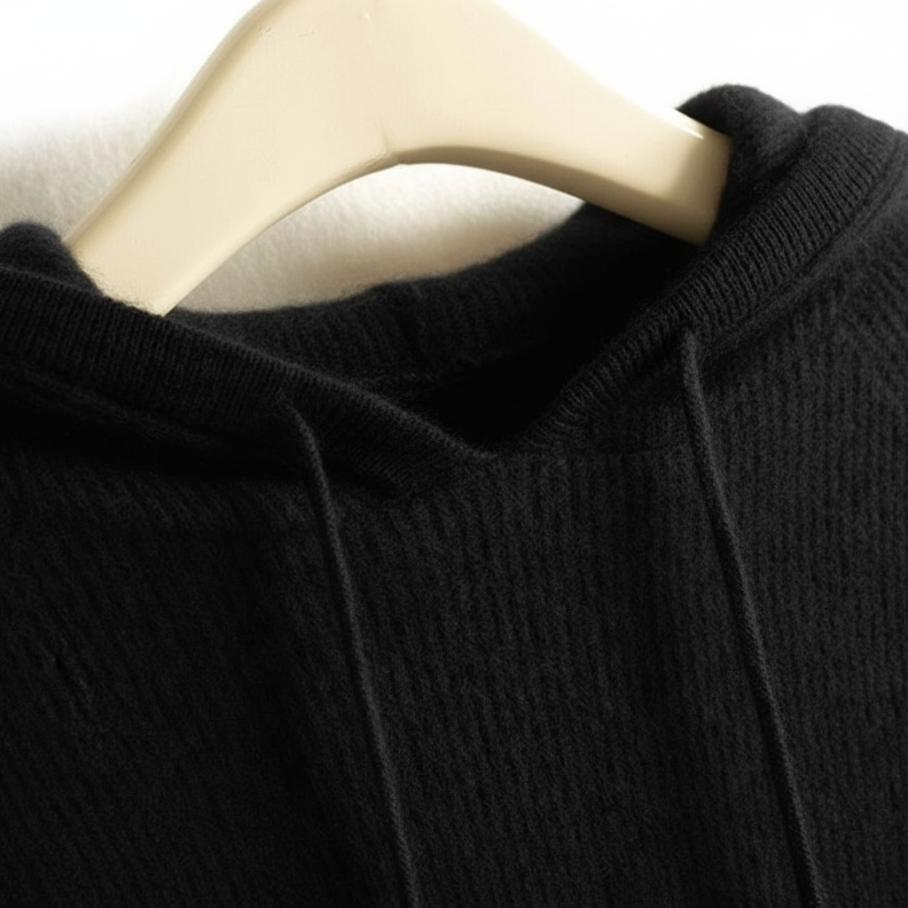 Lightweight Knit Hoodie for Women