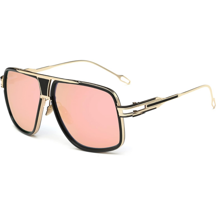 Men’s Square Frame Aviator Sunglasses