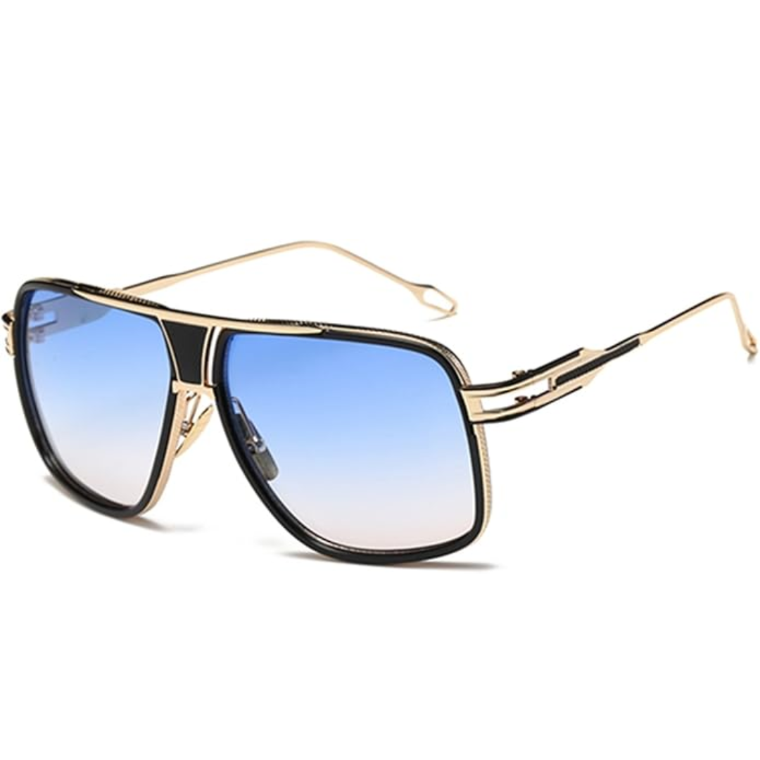 Men’s Square Frame Aviator Sunglasses