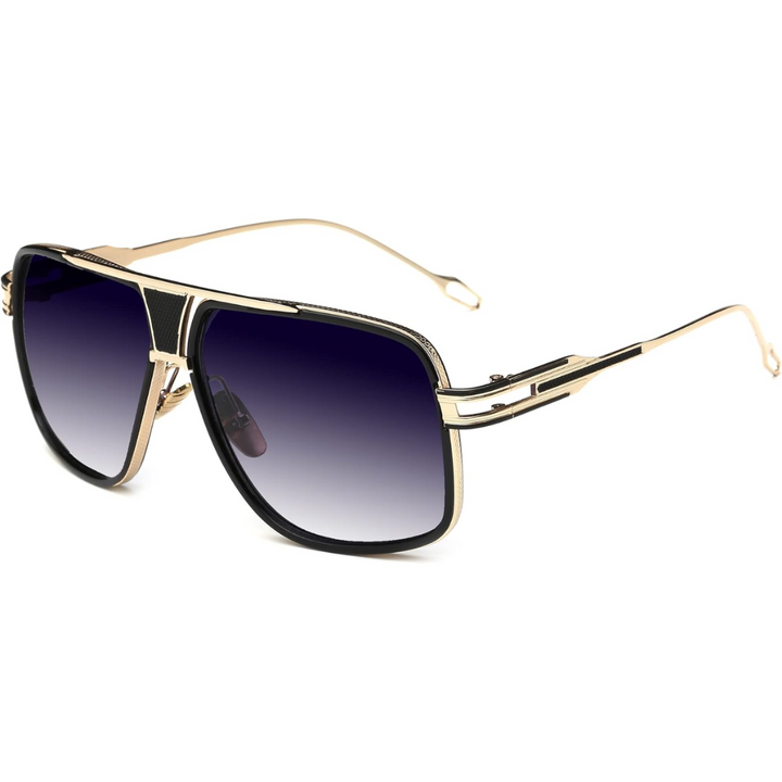 Men’s Square Frame Aviator Sunglasses