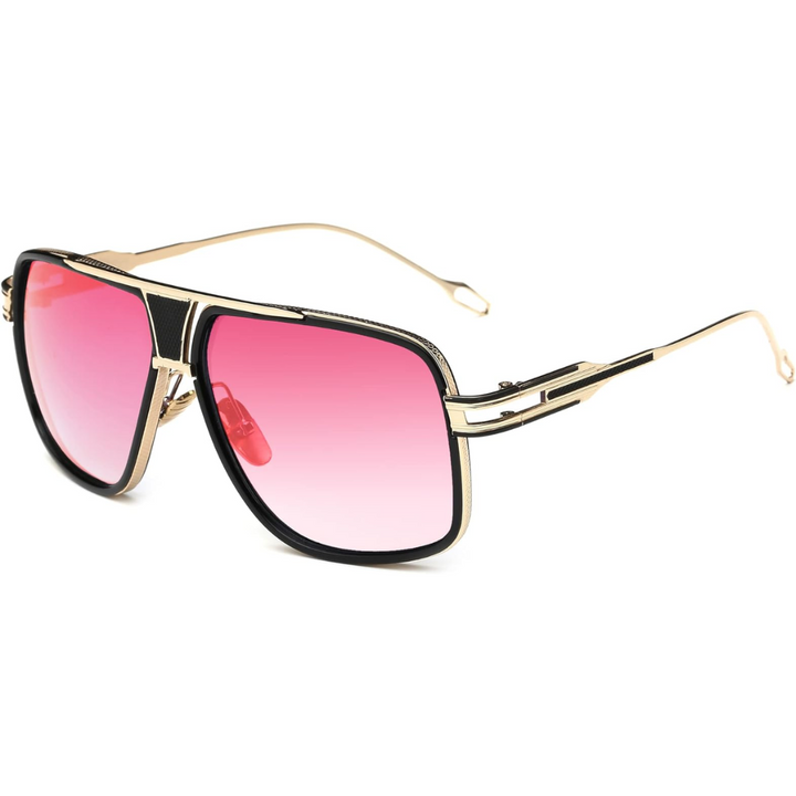 Men’s Square Frame Aviator Sunglasses